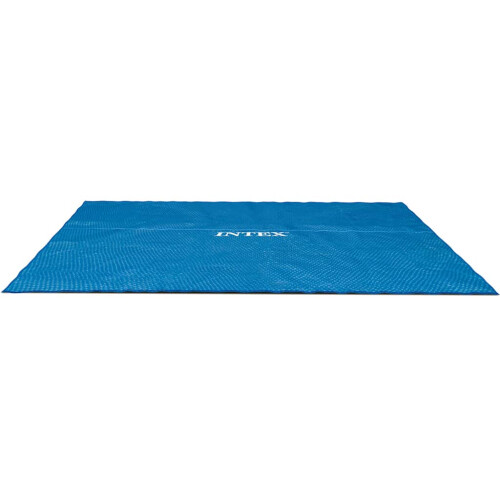 Intex (538 x 253 cm (L x W)) Intex Solar Pool Cover Rectangular Swimming Ground Pool Sheet Multi Sizes 1