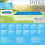 Intex Intex Solar Pool Cover Swimming Pool Cover Frame Pool Protector Rectangular 5