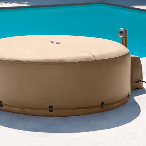 Intex Intex Energy Efficient Spa Cover Pool Cover Spa Accessory Tub Protector 28523 2
