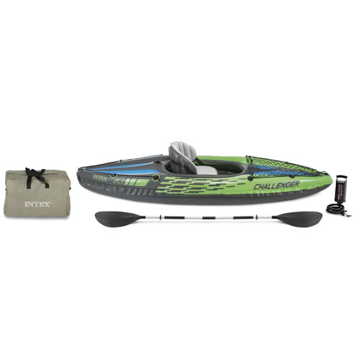 Intex Intex Inflatable Kayak Inflatable Boat Canoe Rowing Boat Challenger K1 68305NP 1