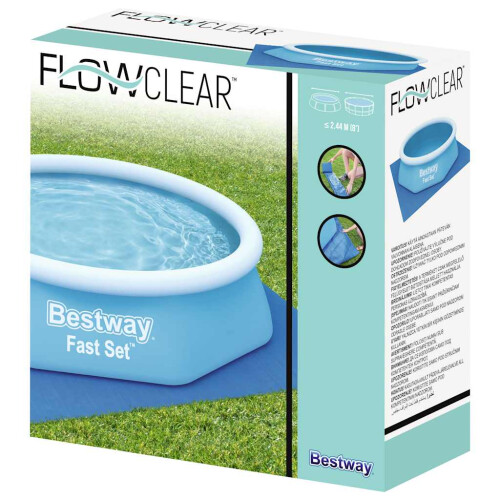 Bestway Poolmatte - 274 x 274 cm Bestway 58000 1