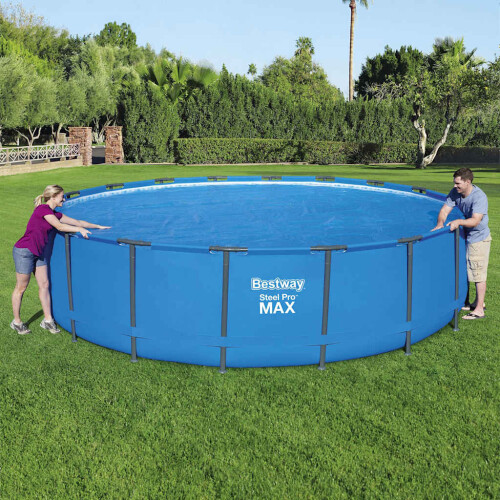 Bestway Bestway Solar Pool Cover Above Ground Pool Cover for Round Pools Flowclear 2