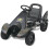 VidaXL vidaXL Pedal Go Kart with Adjustable Seat Black Children Racing Cart Vehicle 2