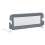 VidaXL vidaXL Kleinkind-Bettschutzgitter Grau 102x42 cm Polyester 2