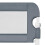 VidaXL vidaXL Kleinkind-Bettschutzgitter Grau 150x42 cm Polyester 4