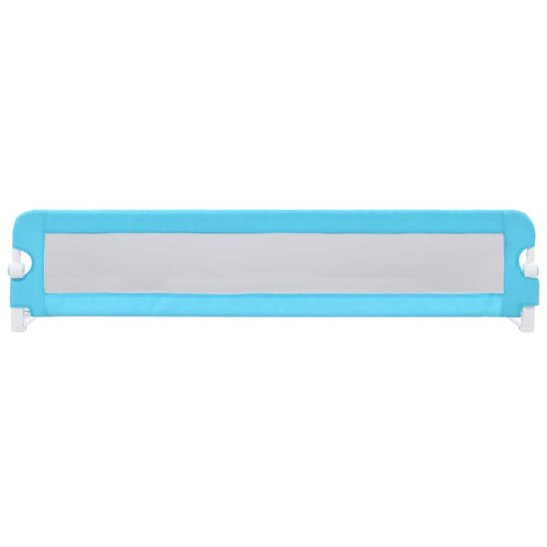 VidaXL vidaXL Kleinkind-Bettschutzgitter Blau 180x42 cm Polyester 2
