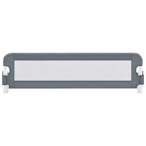 VidaXL vidaXL Kleinkind-Bettschutzgitter Grau 120x42 cm Polyester 2