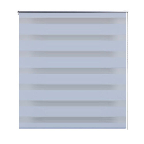 VidaXL (white, 140 x 175 cm) vidaXL Zebra Blinds Alternative Parallel Roller Blind Window Privacy Screen 1