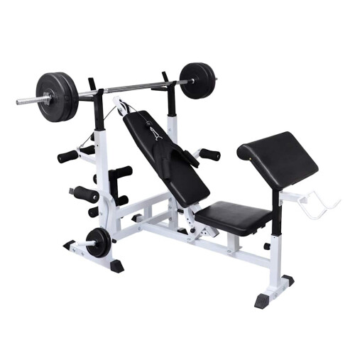 VidaXL vidaXL Weight Multi Bench Universal Gym Exercise Training Fitness Station 1