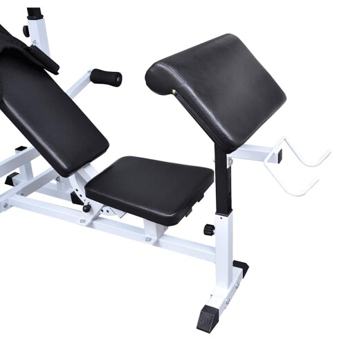 VidaXL vidaXL Weight Multi Bench Universal Gym Exercise Training Fitness Station 2