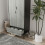 URBN Living (Black Ash Grey) 2 Door 2 Drawer Wardrobe with Scandi Legs Cupboard Hanging Rail 180cm 6