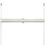 VidaXL Plissee Faltrollo Rollo Plisseerollo 110x100cm Creme 4