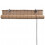 VidaXL vidaXL Roller Blinds 120x160cm Brown Bamboo Home Window Shade Drape Curtain 5