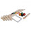 VidaXL 4 Player Wooden Croquet Set Outdoor Lawn Garden Family Game Childrens Kids 3