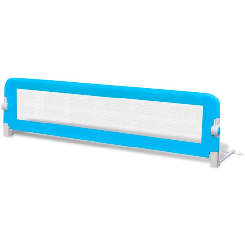 VidaXL vidaXL Toddler Safety Bed Rail 150x42cm Blue Baby Kids Protective Guard Gate 1