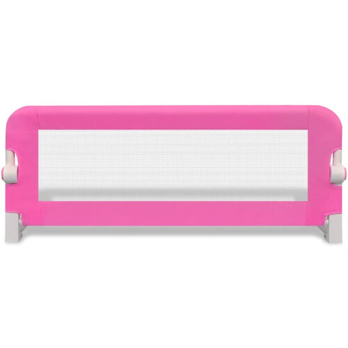 VidaXL Kleinkind Sicherheit Bettgitter 102x42 cm Rosa 2