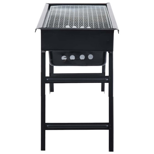 VidaXL vidaXL Portable Camping BBQ Grill Foldable Charcoal Table Top Grills 2