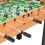 vidaXL Multi Game Table 15-in-1 Maple Compact Fun Home Game Table Football 8