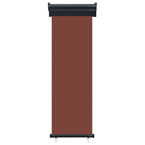 vidaXL sidemarkise til balkon 60 x 250 cm brun 2