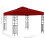 VidaXL vidaXL Pavillon 3x3 m Weinrot 4