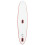 VidaXL vidaXL Inflatable Stand Up Paddleboard with Sail Set Red and White Board Set 6