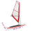 VidaXL vidaXL Inflatable Stand Up Paddleboard with Sail Set Red and White Board Set 4