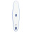 VidaXL vidaXL Inflatable Stand Up Paddleboard with Sail Set Blue and White Board Set 6