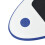 VidaXL vidaXL Inflatable Stand Up Paddleboard with Sail Set Blue and White Board Set 8