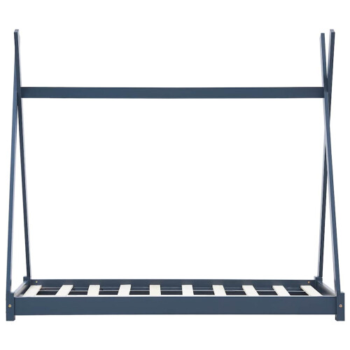 VidaXL (grey) vidaXL Solid Pine Wood Kids Bed Frame Toddler Beds Multi Colours Multi Sizes 2