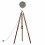 VidaXL vidaXL Solid Mango Wood Tripod Floor Lamp Home Office Pedestal Standing Light 6