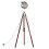 VidaXL vidaXL Solid Mango Wood Tripod Floor Lamp Home Office Pedestal Standing Light 5