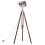 VidaXL vidaXL Solid Mango Wood Tripod Floor Lamp Home Office Pedestal Standing Light 2