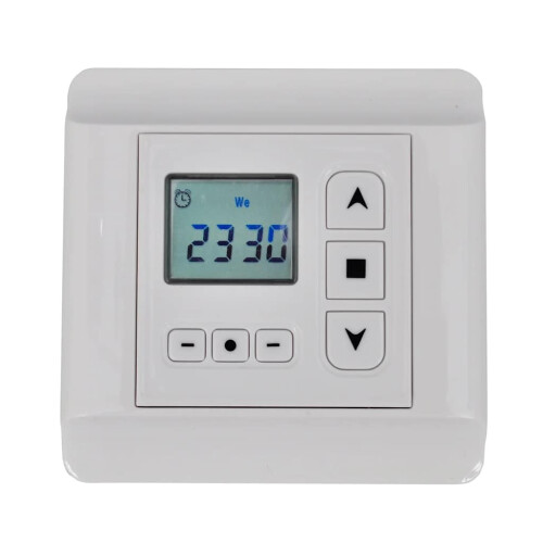 vidaXL Tubular Motors with Controller Motor Timers Roller Blind Drive Windows 1