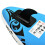 VidaXL vidaXL Inflatable Stand Up Paddleboard Set Blue SUP Paddleboard Surfboard 7