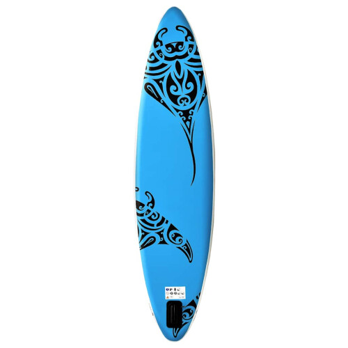 VidaXL vidaXL Inflatable Stand Up Paddleboard Set Blue SUP Paddleboard Surfboard 2