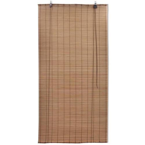 VidaXL vidaXL Bamboo Roller Blinds 2 pcs Brown 120x220 cm - Natural Light Filter, Easy to Attach - Kitchen Ready | Code 3057520 1
