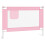 VidaXL vidaXL Kleinkind-Bettschutzgitter Rosa 90x25 cm Stoff 2
