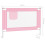 VidaXL vidaXL Kleinkind-Bettschutzgitter Rosa 90x25 cm Stoff 4