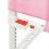VidaXL vidaXL Kleinkind-Bettschutzgitter Rosa 160x25 cm Stoff 7