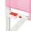 VidaXL vidaXL Kleinkind-Bettschutzgitter Rosa 200x25 cm Stoff 7