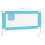 VidaXL vidaXL Kleinkind-Bettschutzgitter Blau 150x25 cm Stoff 8