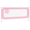 VidaXL vidaXL Kleinkind-Bettschutzgitter Rosa 200x25 cm Stoff 2