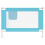 VidaXL vidaXL Kleinkind-Bettschutzgitter Blau 90x25 cm Stoff 3