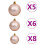 VidaXL vidaXL Artificial Half Pre-lit Christmas Tree with Ball Set Xmas Tree Green 10