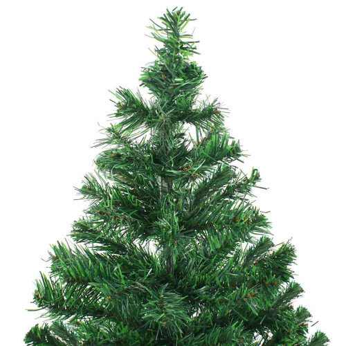VidaXL vidaXL Artificial Pre-lit Christmas Tree with Ball Set Xmas Tree 230 Branches 2