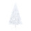 VidaXL vidaXL Artificial Half Pre-lit Christmas Tree with Ball Set Xmas Tree White 5