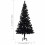VidaXL vidaXL Artificial Pre-lit Christmas Tree with Ball Set Xmas Tree Black PVC 4