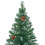 VidaXL vidaXL Artificial Pre-lit Christmas Tree with Ball Set Xmas Tree Pinecones 3