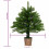 VidaXL vidaXL Artificial Pre-lit Christmas Tree with Ball Set Artificial Tree Green 4