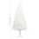 VidaXL vidaXL Artificial Pre-lit Christmas Tree with Ball Set Artificial Tree White 4